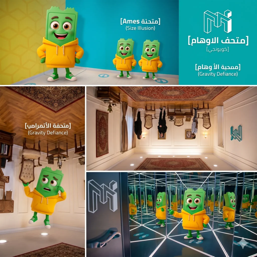 سعر تذكرة متحف الأوهام