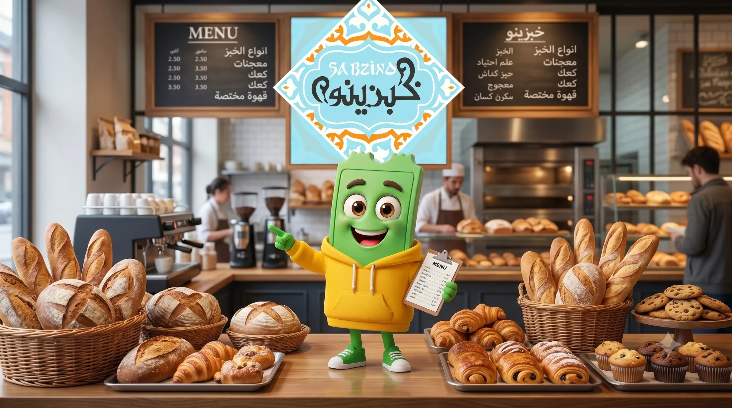منيو خبزينو