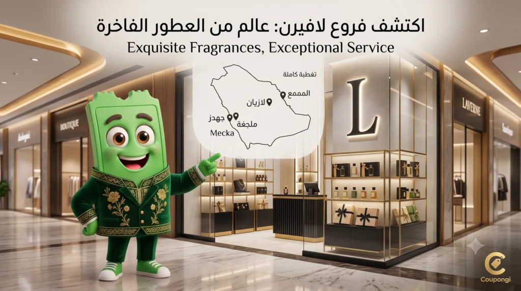 فروع لافيرن للعطور في السعودية